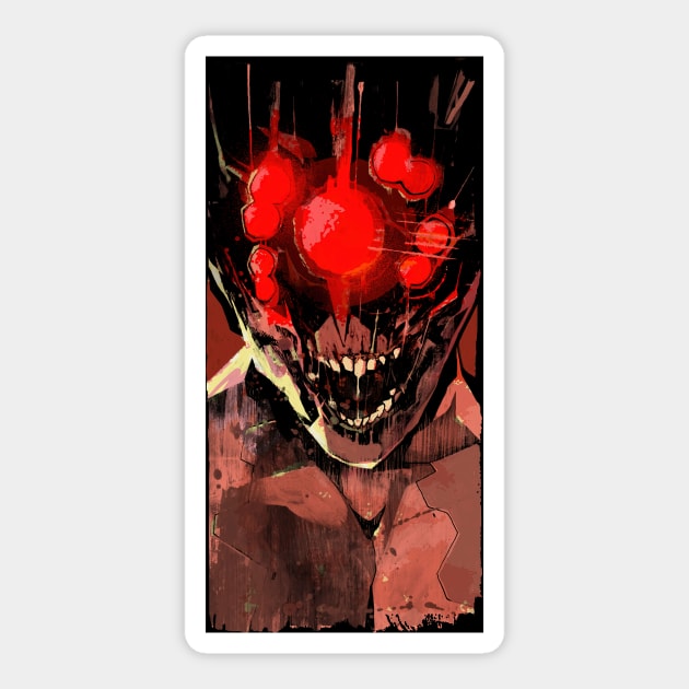 The Devil (Cyberpunk Tarot) Sticker by Joshessel